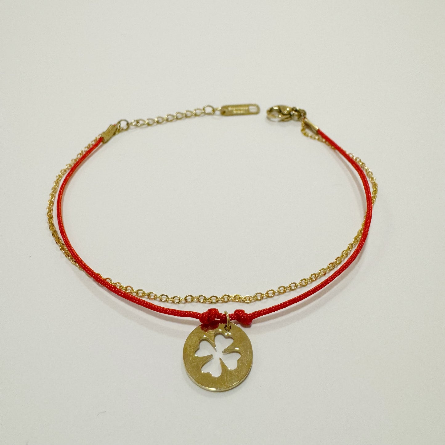 Narukvica Clover Ring Red